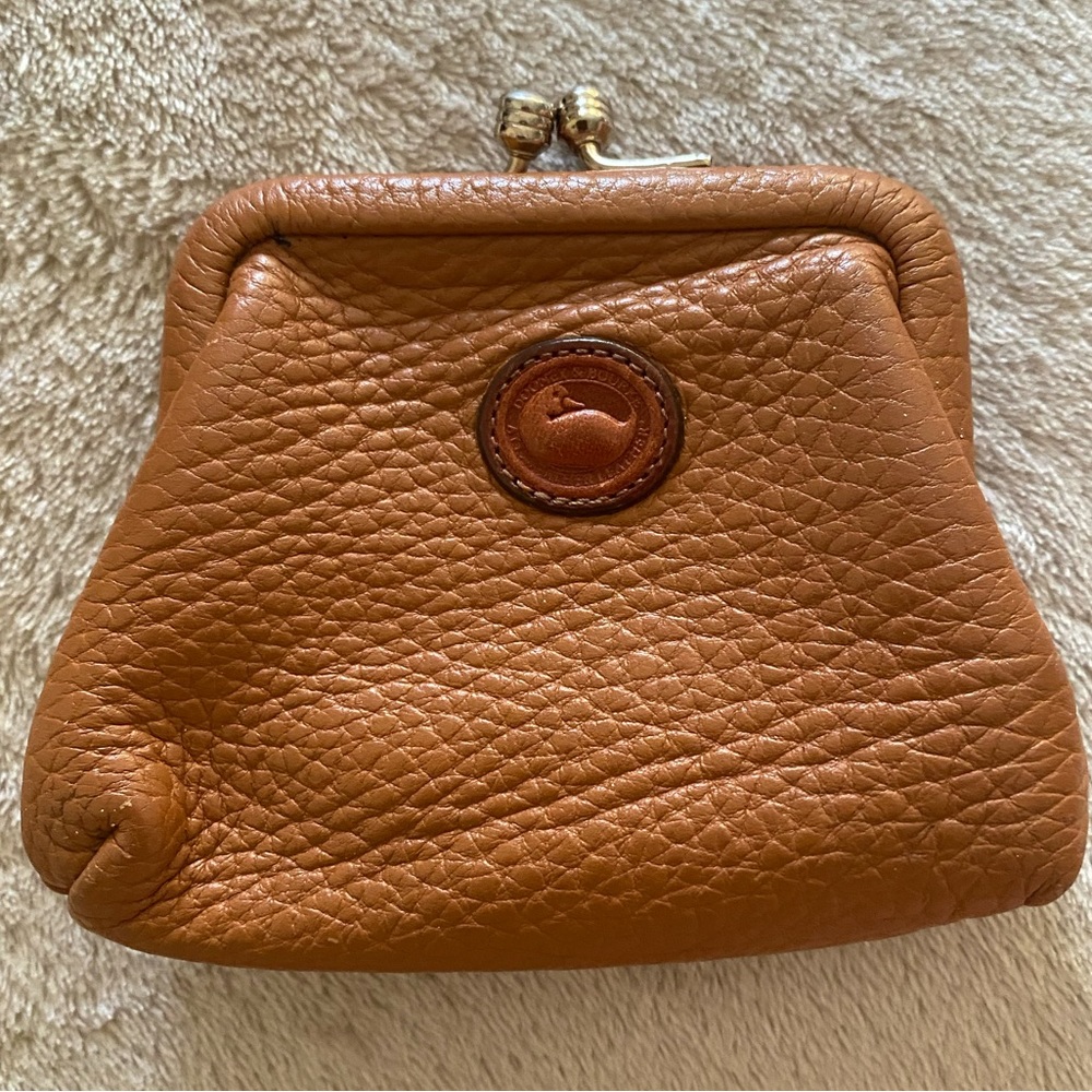 vintage DOONEY & BOURKE kiss lock coin purse